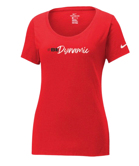Be Dynamic Women's Nike Dri-Fit Scoop Neck Tee